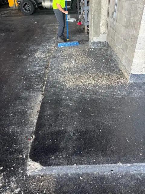 Parking Deck before