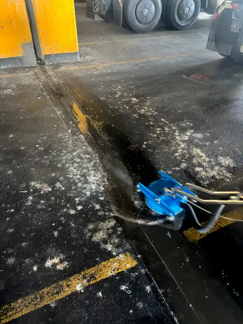 Parking Deck before