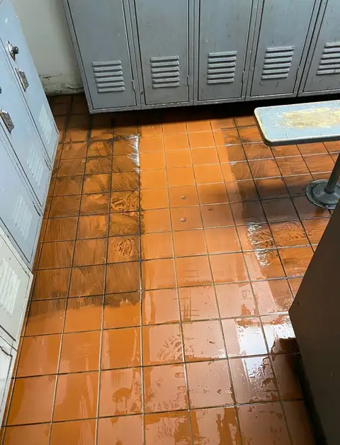 Locker Room Quarry Tile