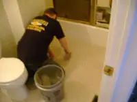 Bathroom Floor Tile Cleaning