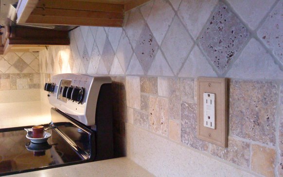 Tile work