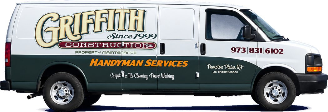 Griffith Construction handyman service van